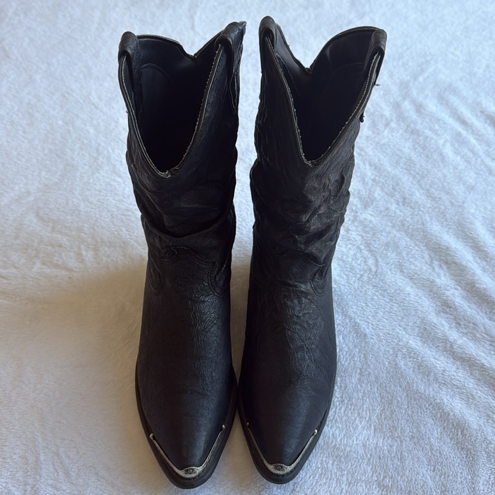 Dingo Black Cowboy Boots - Picture 2 of 6